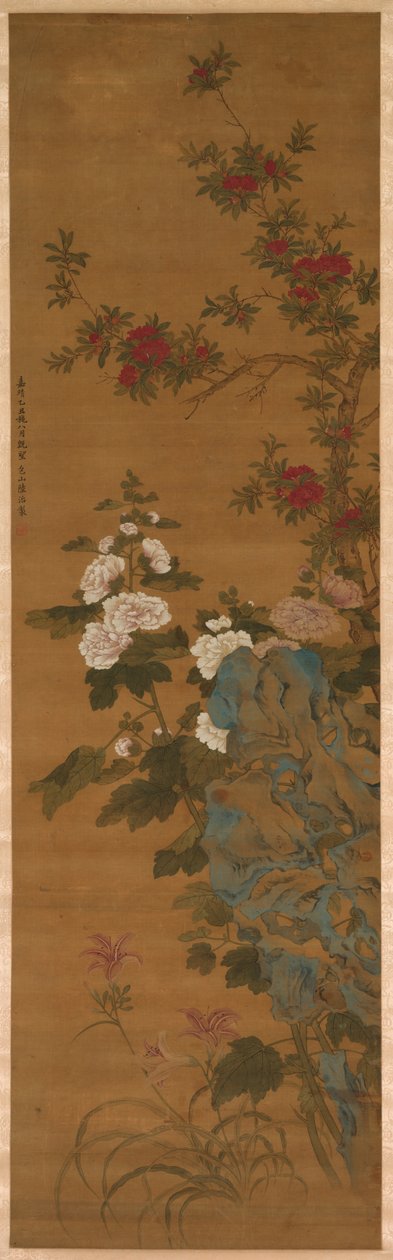 Fleurs et rochers, 1368-1644 - Unbekannt
