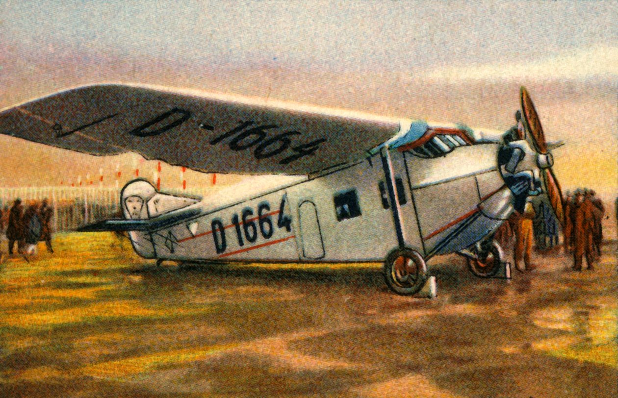 Avion Focke-Wulf A28 Habicht, années 1920, 1932 - Unbekannt