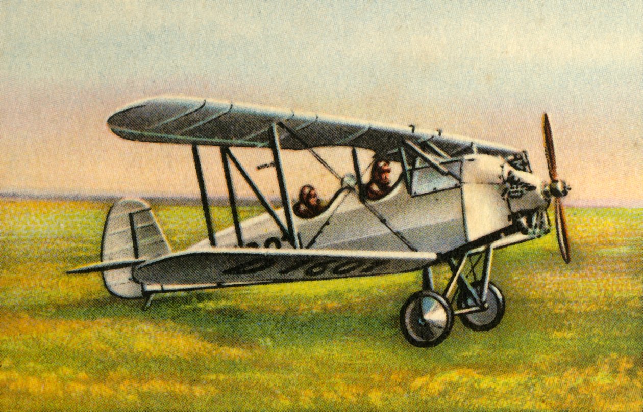Biplan Focke-Wulf S 24 Kiebitz, années 1920, 1932 - Unbekannt