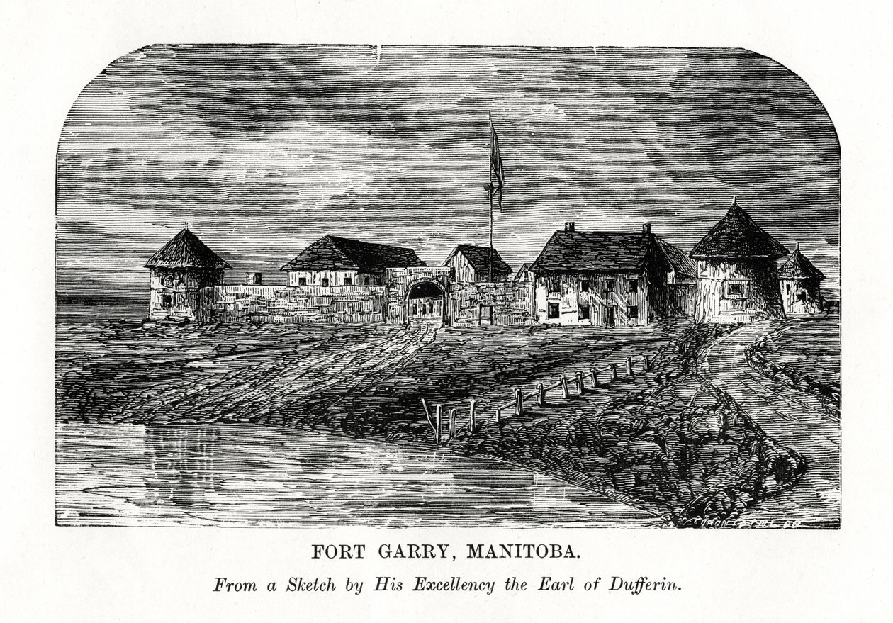 Fort Garry, Manitoba, Canada, fin du XIXe siècle - Unbekannt