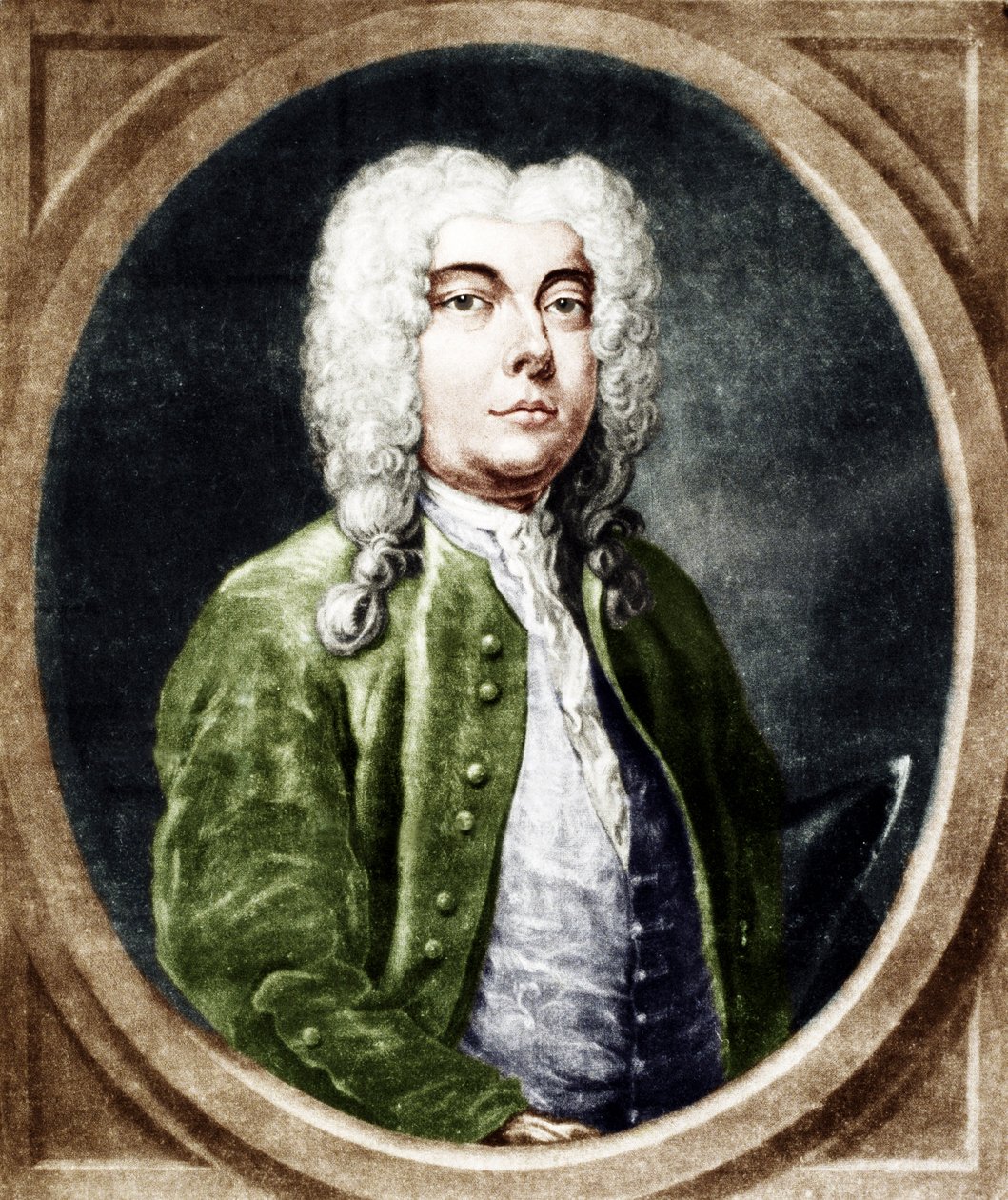 Francesco Bernardi SENESINO - gravure. Mezzo-soprano castrat italien. 1680-1750. a chanté dans la compagnie de Handel. A créé de nombreux rôles dans les opéras de Handel. Castrats - Unbekannt