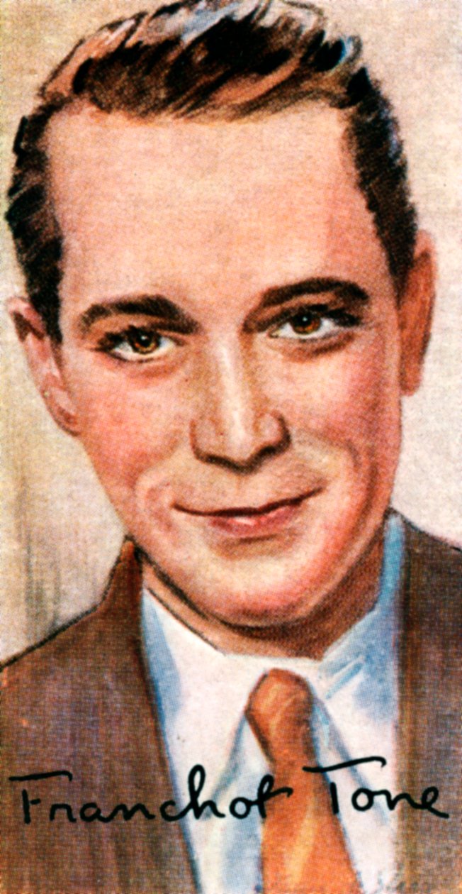 Franchot Tone, acteur américain, 20e siècle - Unbekannt