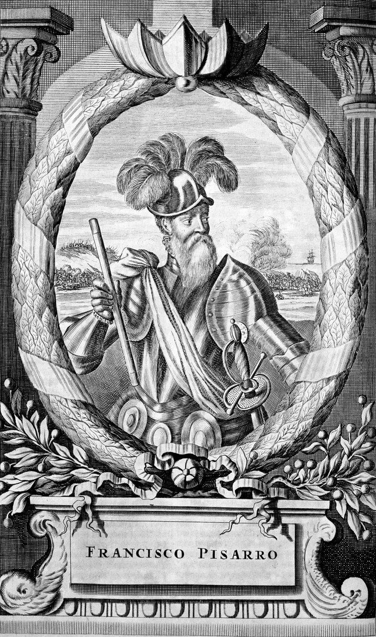 Francisco Pizarro, conquistador espagnol du 15ème siècle, 1671 - Unbekannt