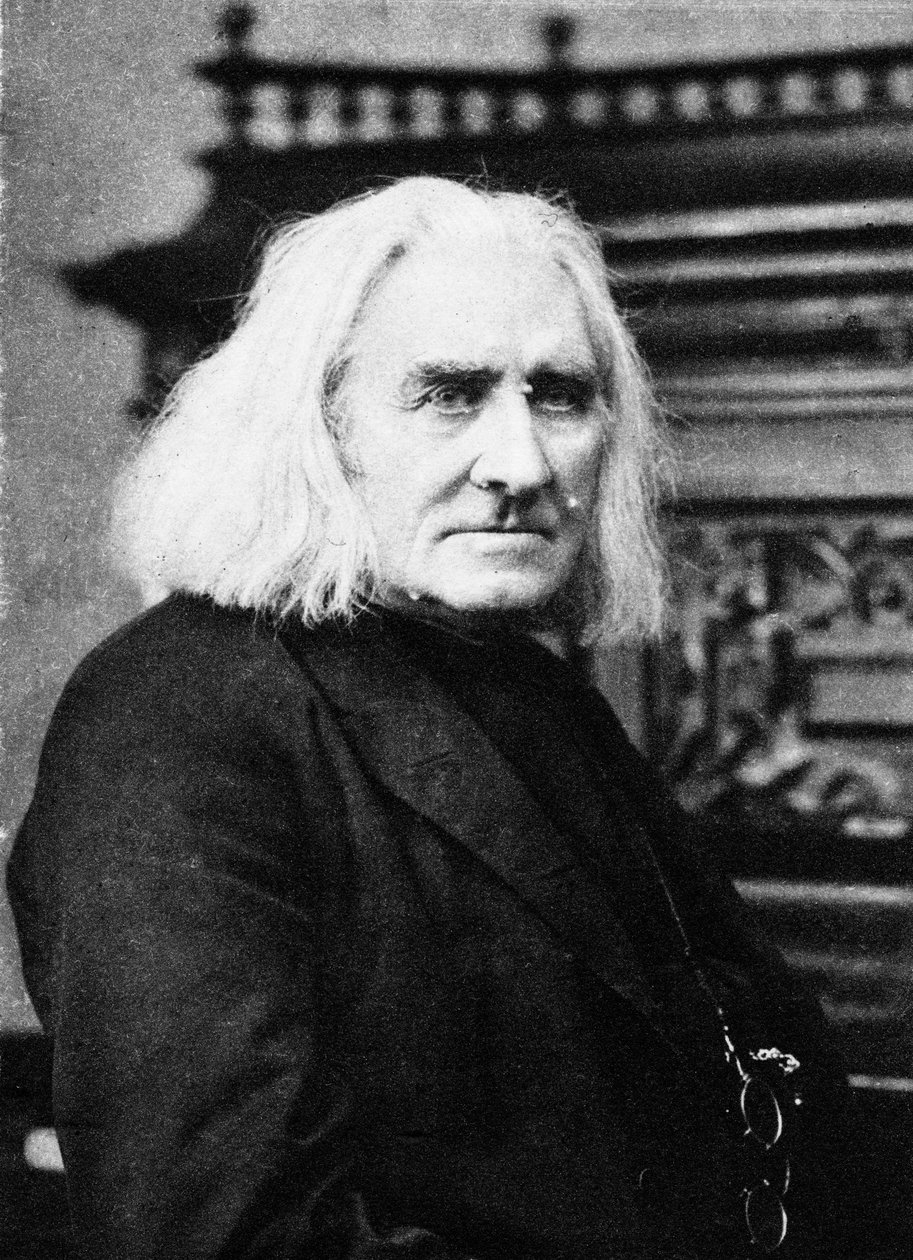 Franz Liszt, pianiste et compositeur hongrois - Unbekannt