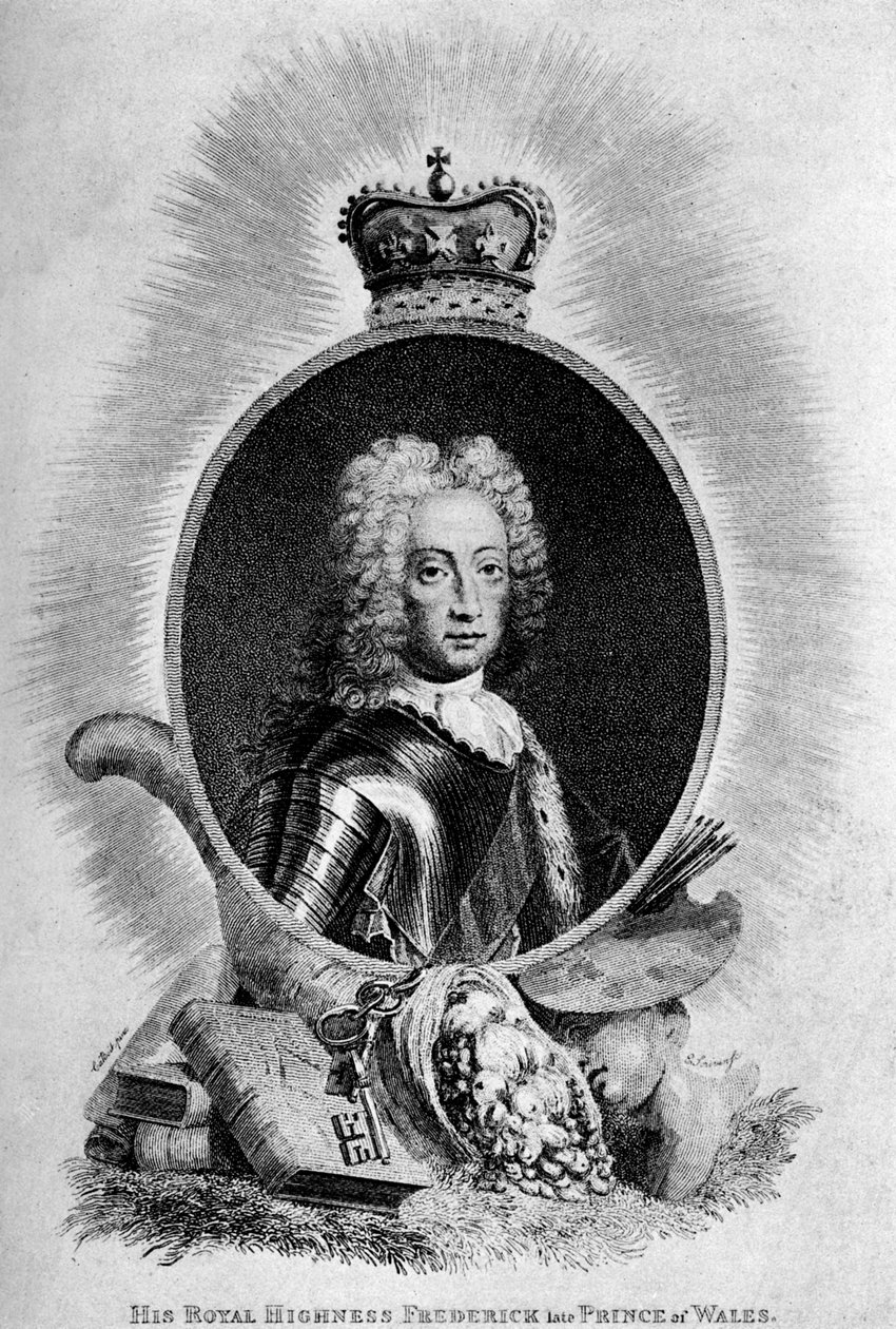 Frédéric Louis 1707-1751, Prince de Galles, 18ème siècle - Unbekannt
