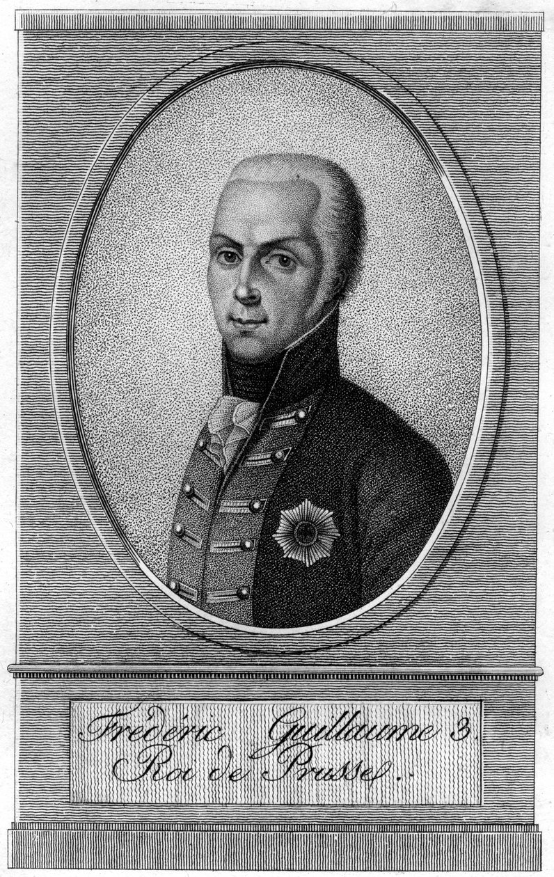 Frédéric-Guillaume III, roi de Prusse, 19ème siècle - Unbekannt