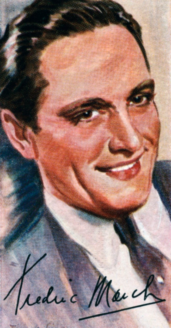 Fredric March, 1897-1975, acteur américain deux fois lauréat d