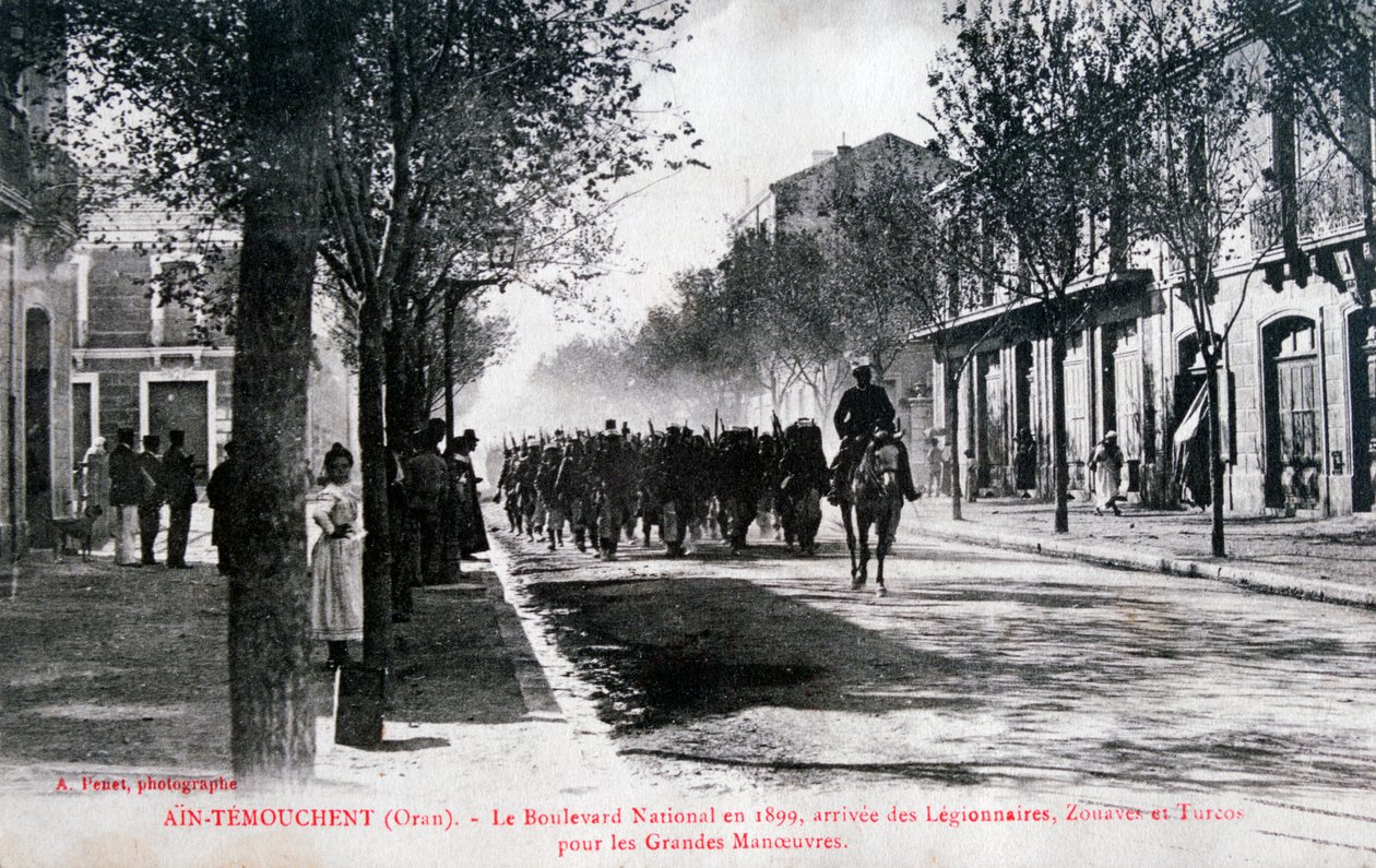 Légion étrangère française, Ain Temouchent, Algérie, 1899 - Unbekannt