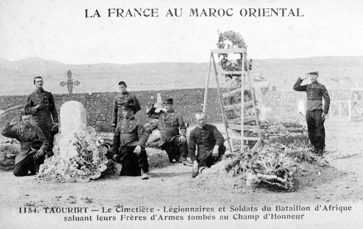 Cimetière de la Légion étrangère française, Taourirt, Algérie, 20ème siècle - Unbekannt