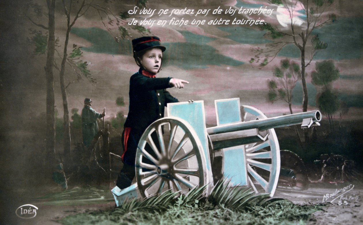 Carte postale française de la Première Guerre mondiale - Unbekannt