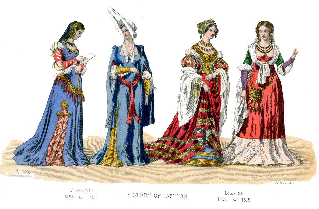 Costume français : Charles VIII, Louis XII, 1882 - Unbekannt