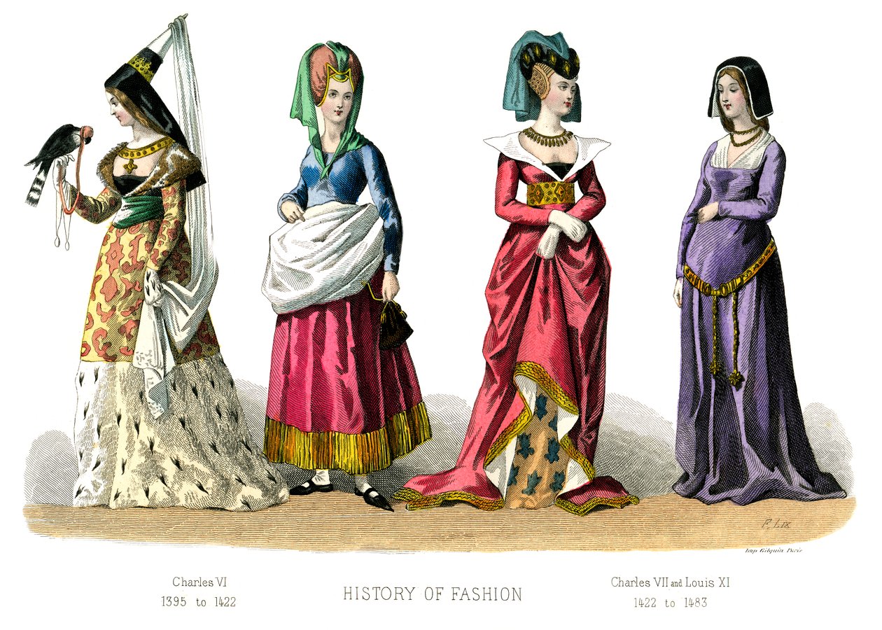 Costume français : Charles VI, Charles VII, Louis XI, 1882 - Unbekannt