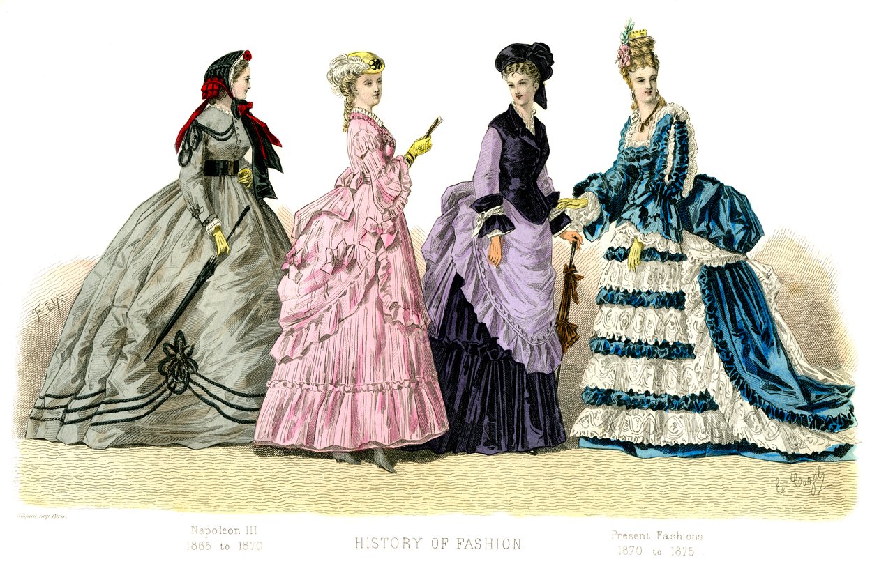 Costume français : Napoléon III, Modes actuelles, 1882 - Unbekannt