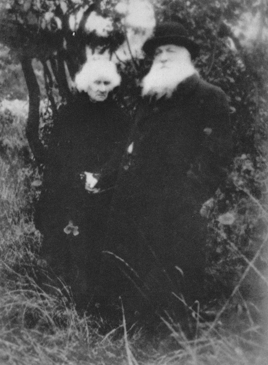 Le sculpteur français Auguste Rodin photographié dans le parc de sa villa à Meudon, 1916, 1939 - Unbekannt