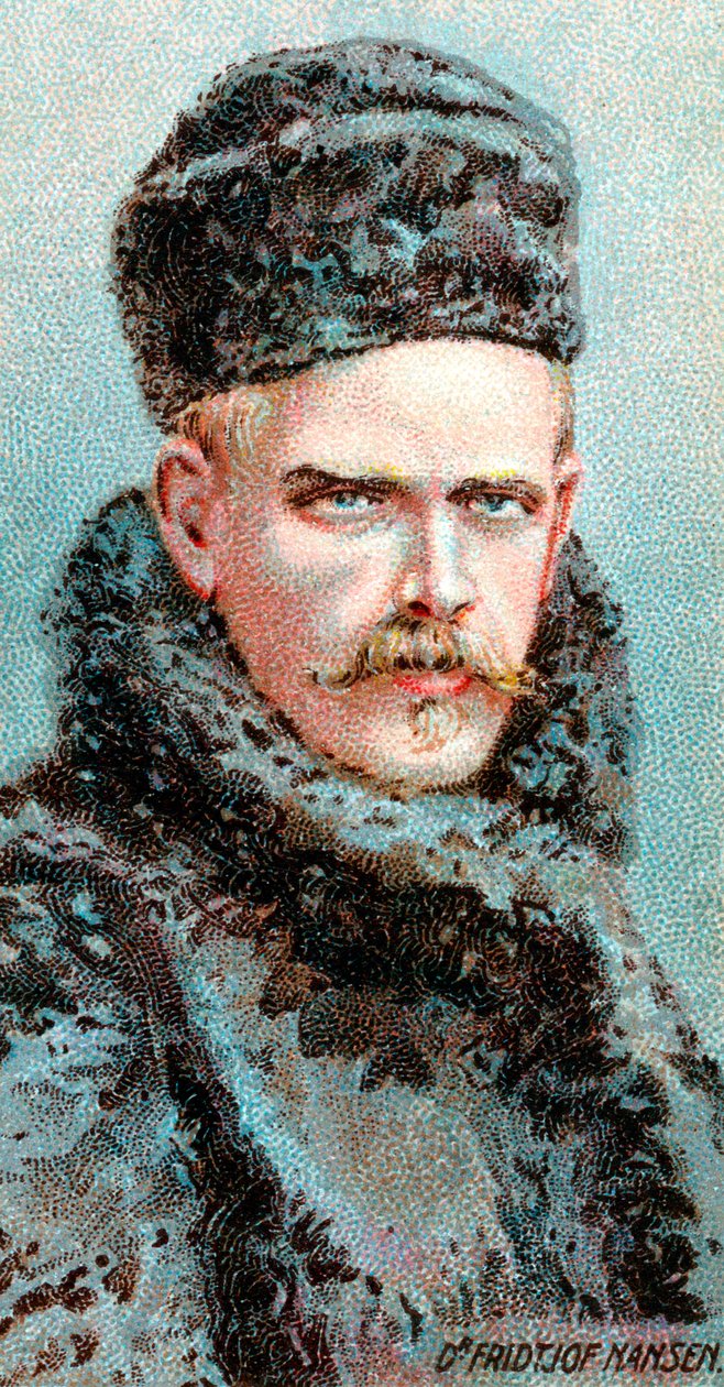Fridtjof Nansen 1861-1930, explorateur arctique norvégien, scientifique et diplomate, 1915 - Unbekannt