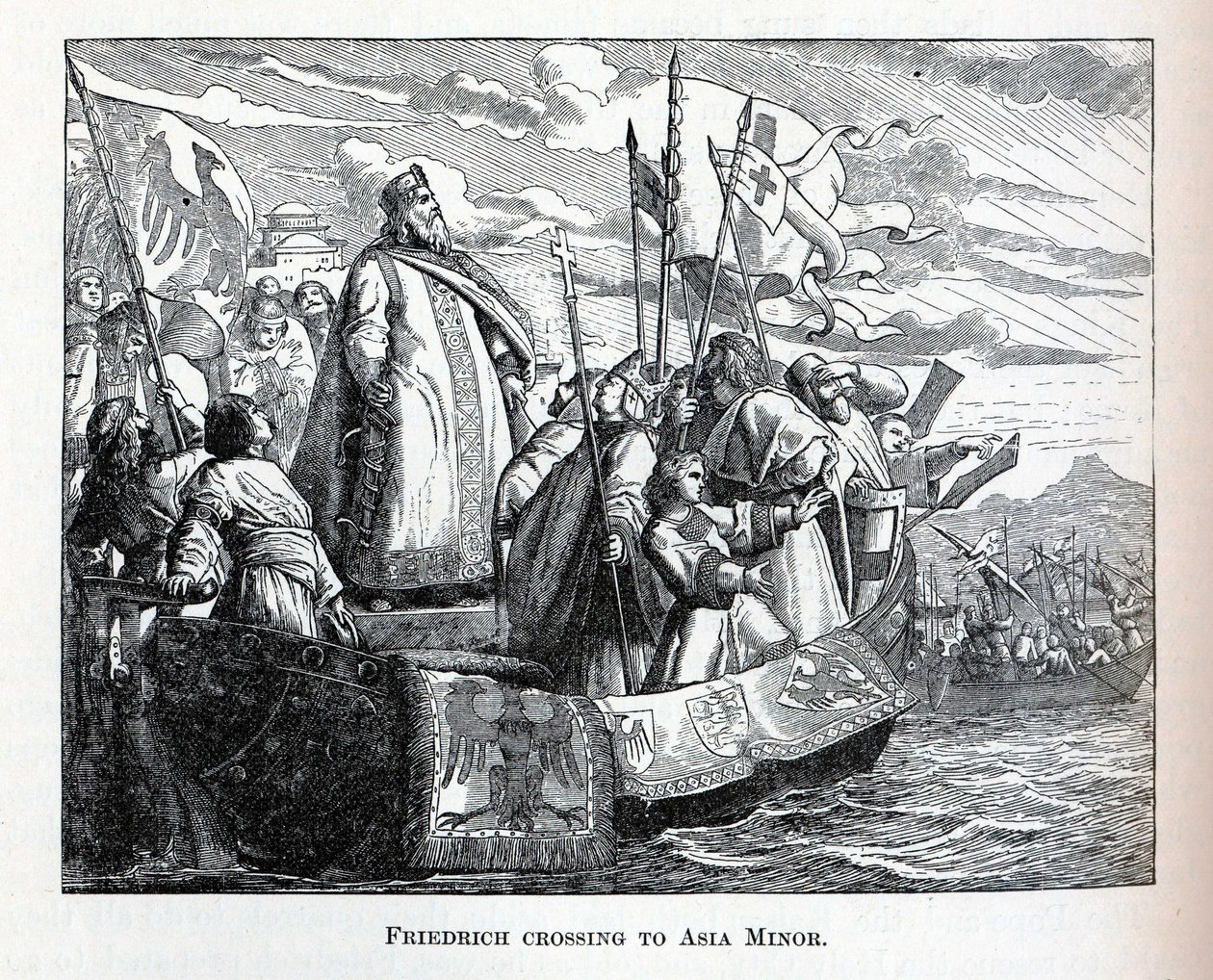 Friedrich traversant en Asie Mineure, 1882 - Unbekannt