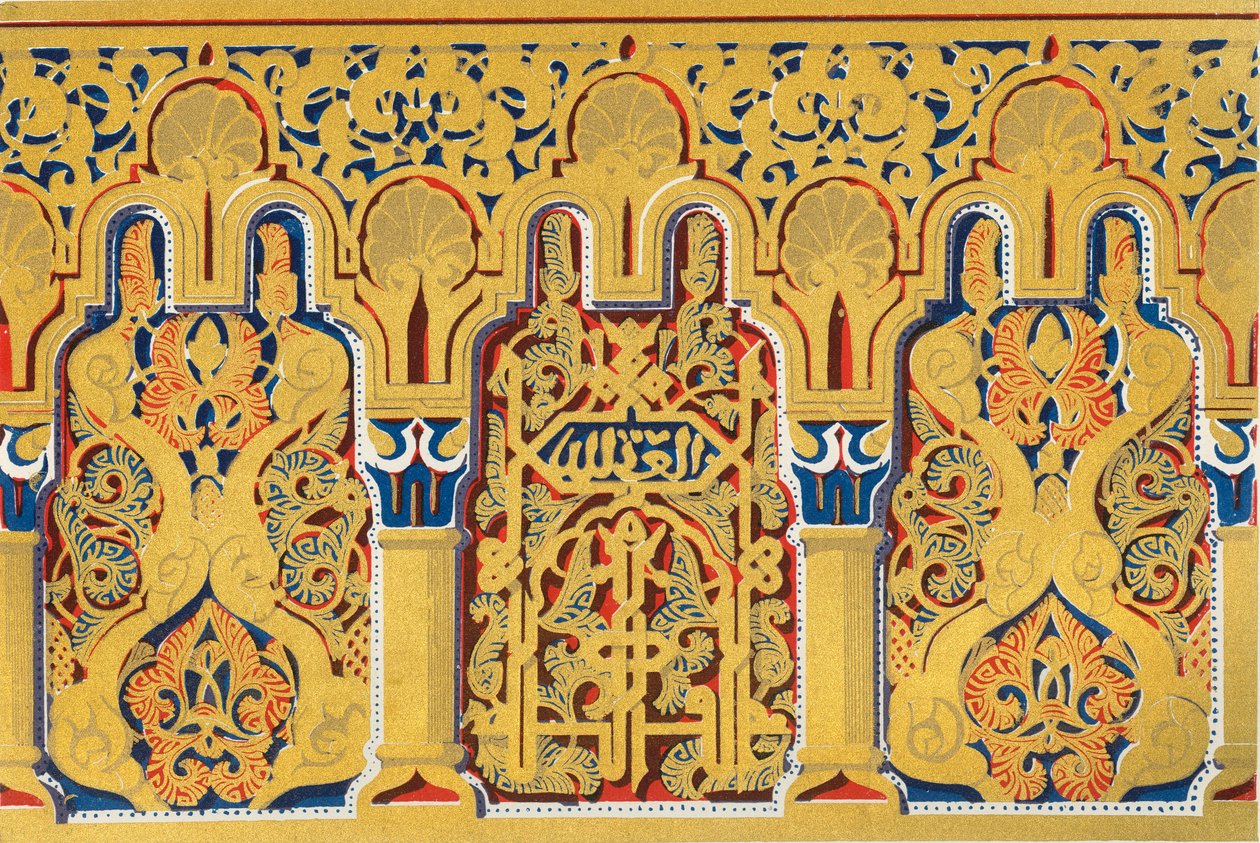 Frise dans la chambre haute, Maison de Sanchez, 1907 - Unbekannt