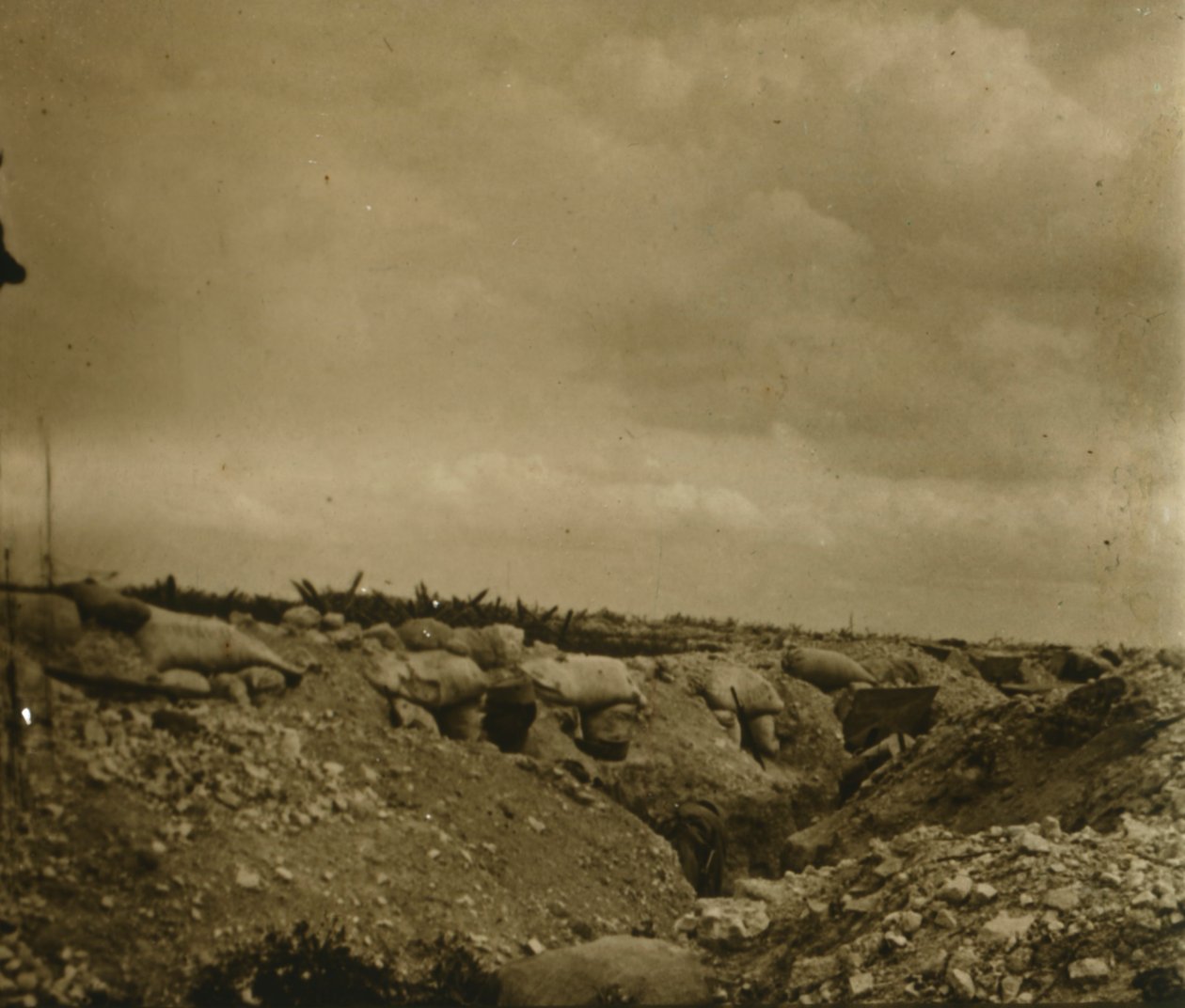 Ligne de front, Jonchery, nord de la France, vers 1914-1918 - Unbekannt
