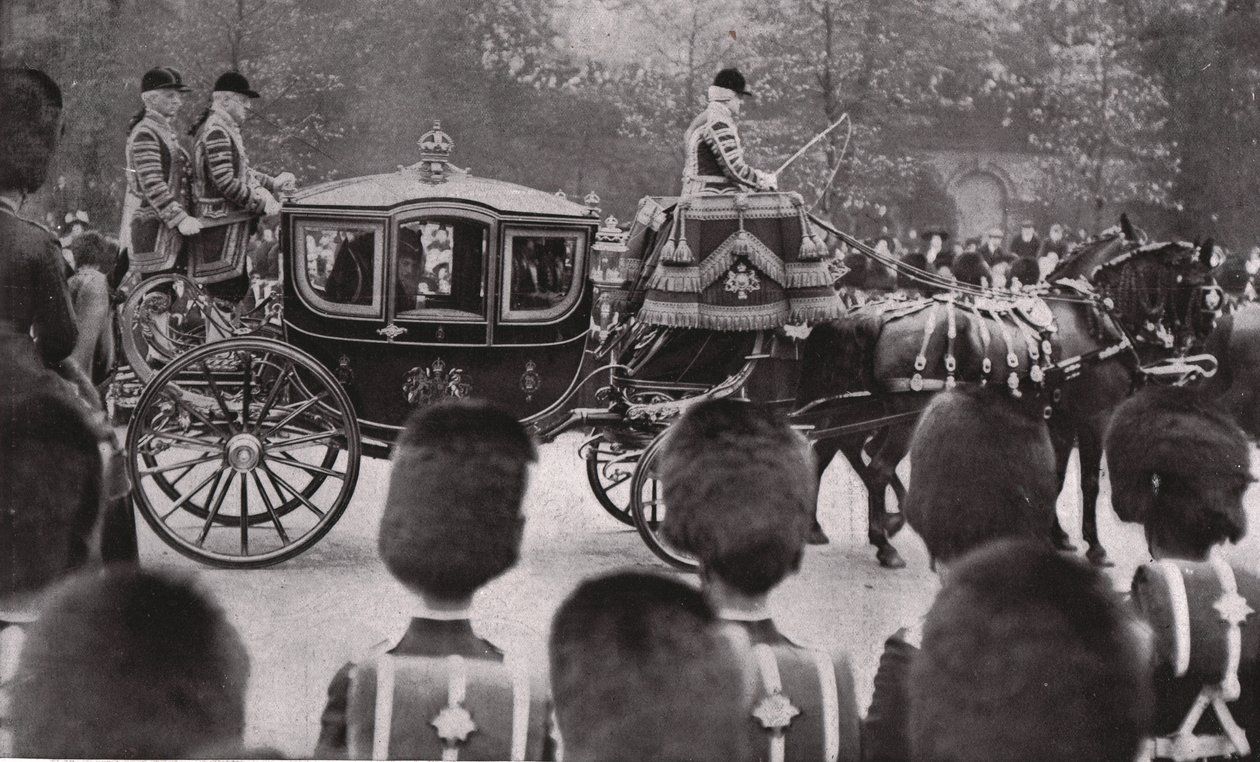 Procession funéraire du roi Édouard VII, Londres, 20 mai 1910 - Unbekannt