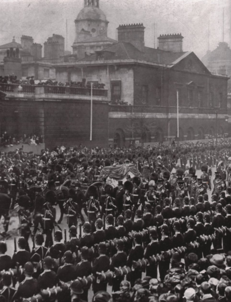 Procession funéraire du roi Édouard VII, Whitehall, Londres, 20 mai 1910 - Unbekannt