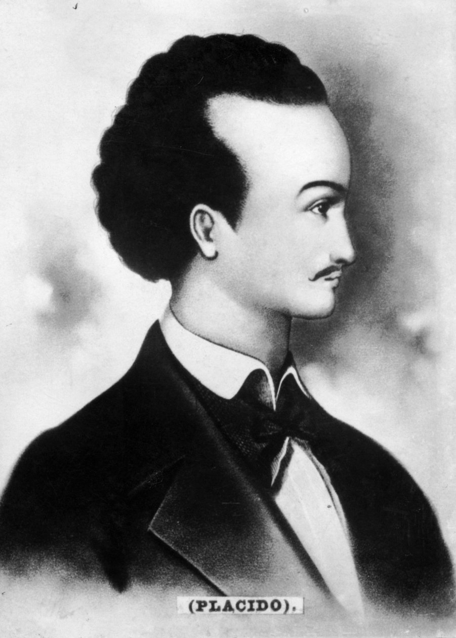 Gabriel de la Concepción Valdés [Plácido], poète cubain - Unbekannt