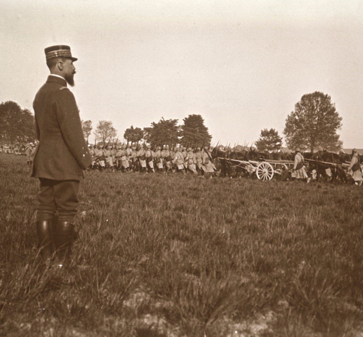 Général Henri Gouraud, Champagne, nord de la France, vers 1914-1918 - Unbekannt