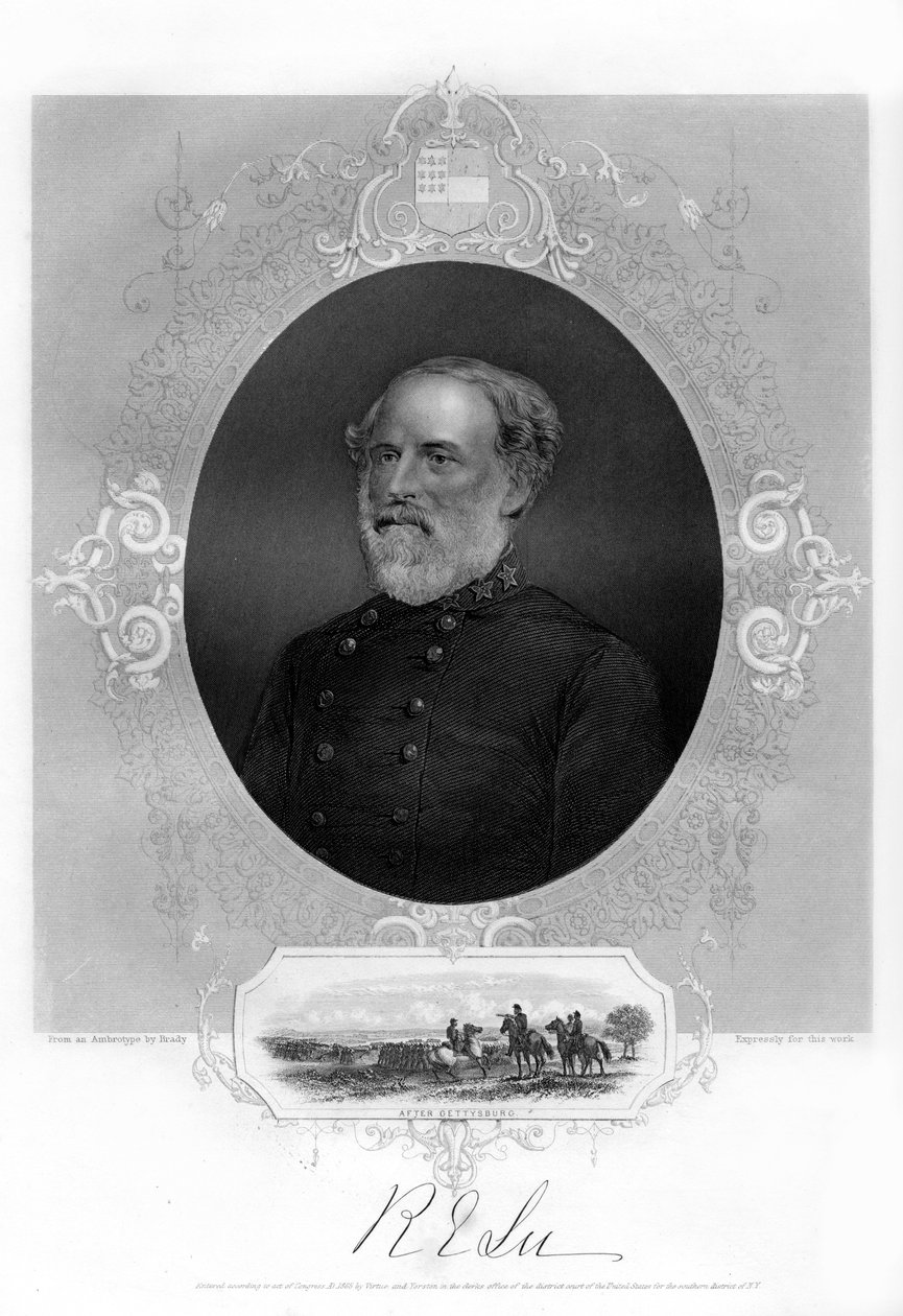 Général Robert E Lee, général confédéré, 1862-1867 - Unbekannt
