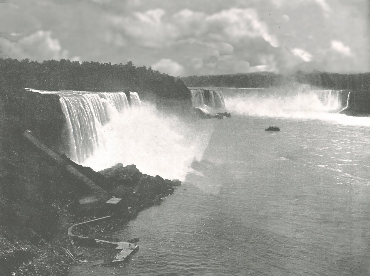 Vue générale des chutes du Niagara, 1895 - Unbekannt