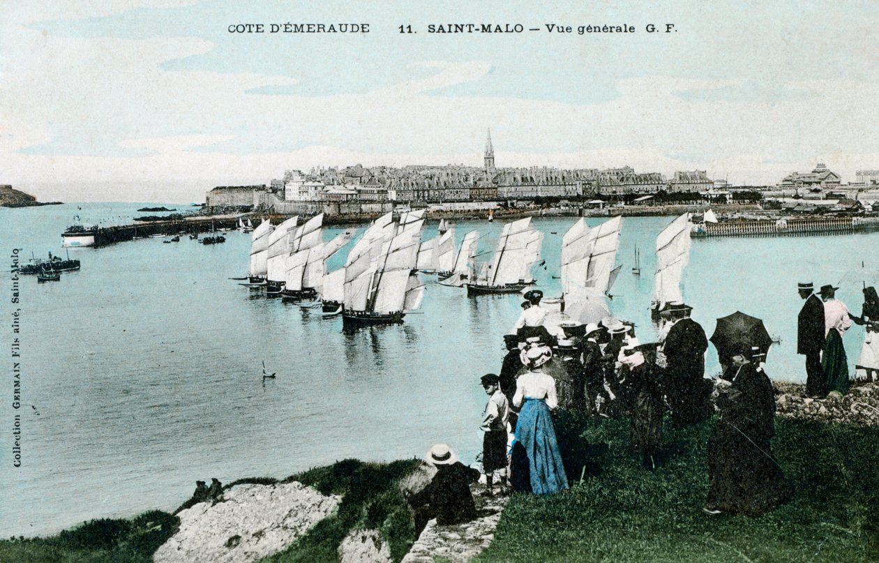 Vue générale de Saint-Malo, Bretagne, France, 20ème siècle - Unbekannt