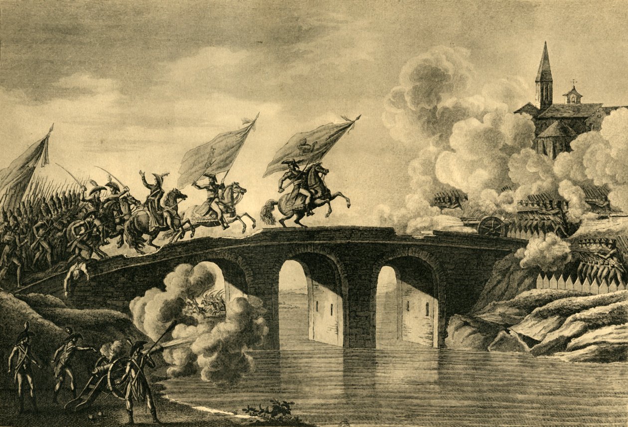 Les généraux Bonaparte et Augereau prennent d