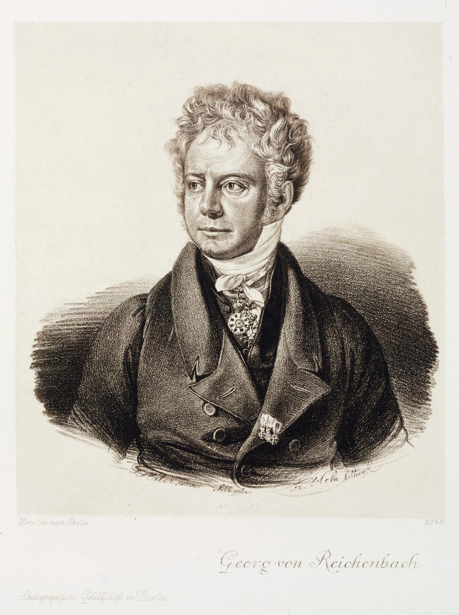 Georg von Reichenbach, ingénieur et fabricant d
