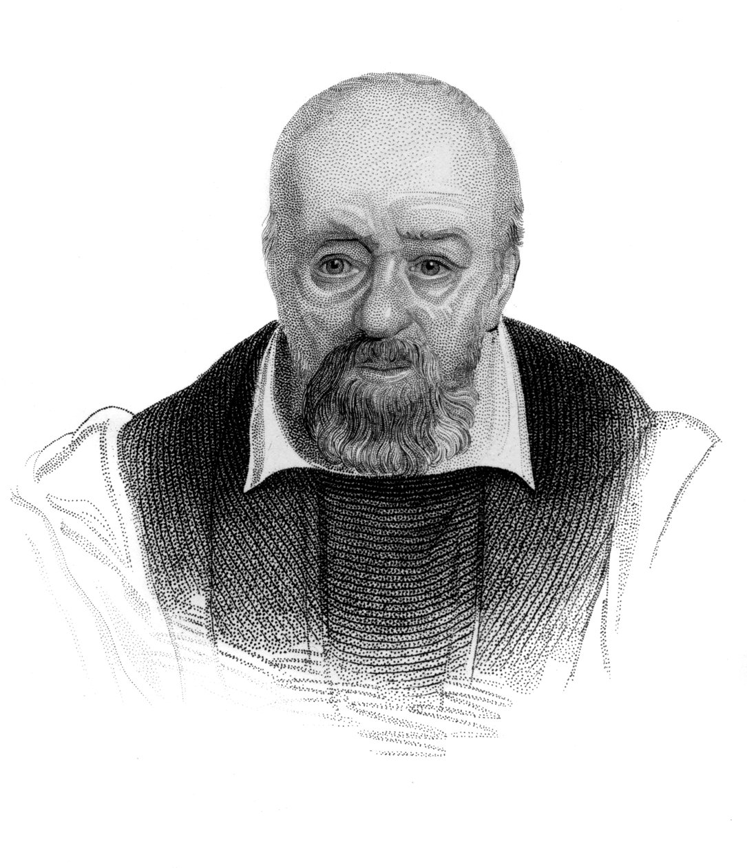 George Buchanan, historien et humaniste écossais du 16e siècle, vers 1850 - Unbekannt