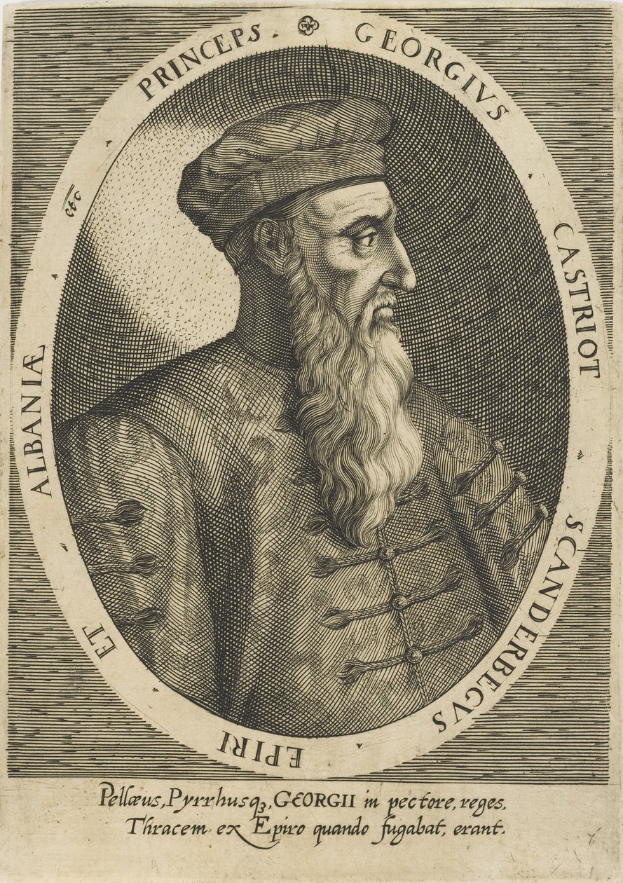 George Castriot 1405-1468, connu sous le nom de Skanderbeg, vers 1620 - Unbekannt