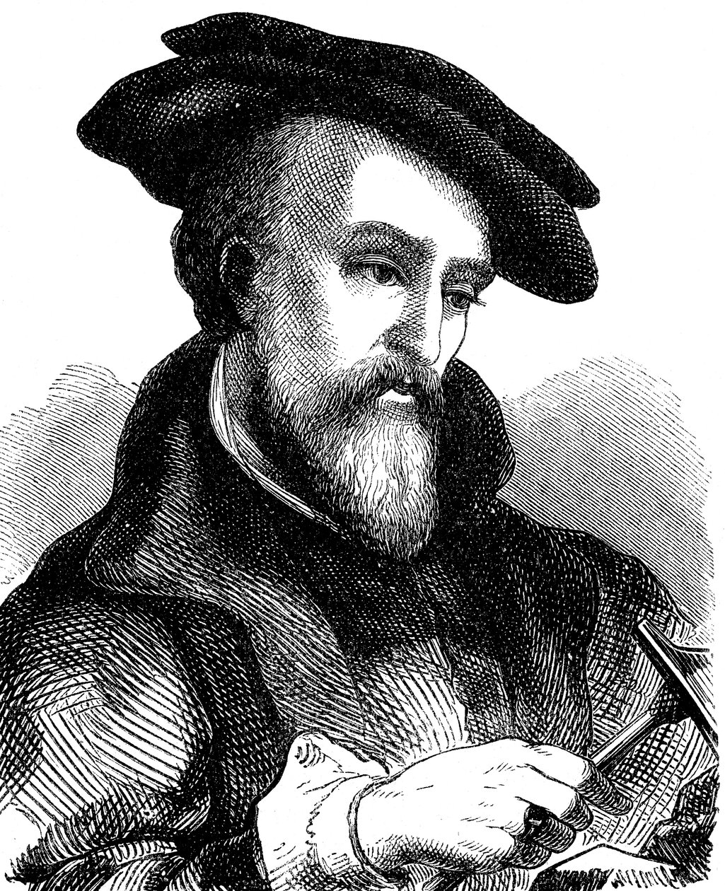 Georgius Agricola 1494-1555, médecin, minéralogiste et métallurgiste allemand, 1881 - Unbekannt