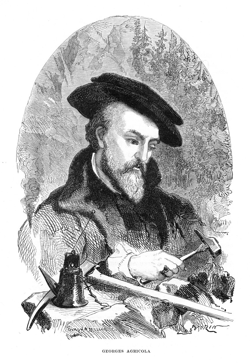 Georgius Agricola, médecin, minéralogiste et métallurgiste allemand du XVIe siècle - Unbekannt