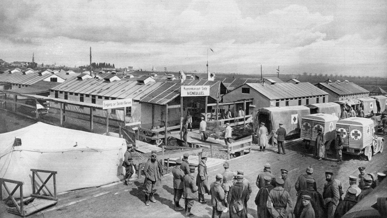 Poste de bandage allemand à Vigneulles, Lorraine, France, Première Guerre mondiale, 1915 - Unbekannt