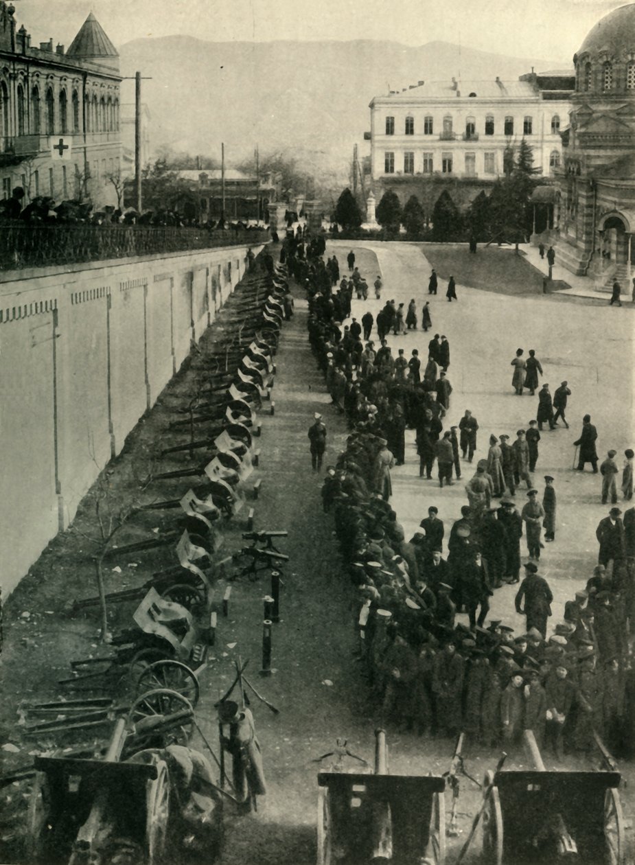 Canons allemands capturés par l