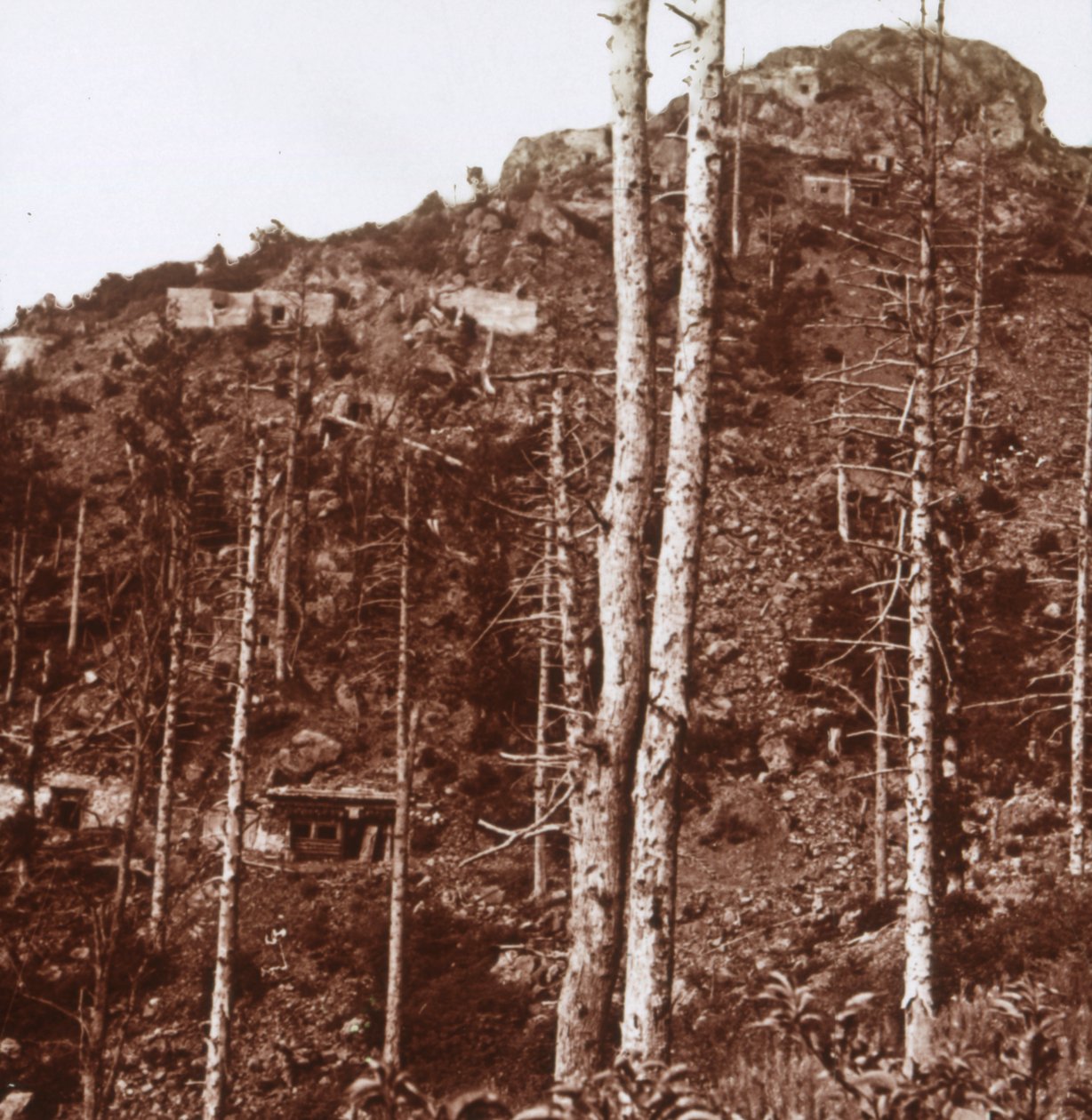 Lignes allemandes, vers 1914-1918 - Unbekannt