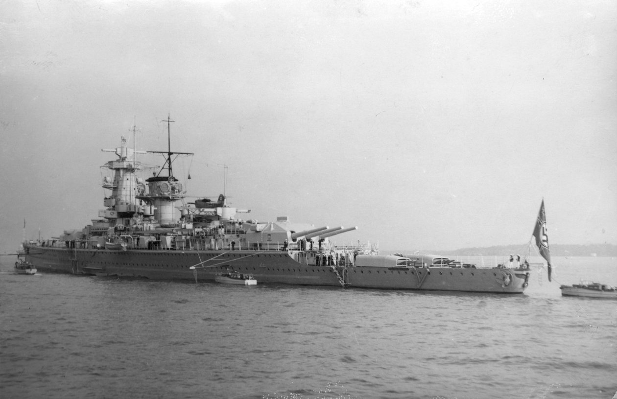 Cuirassé de poche allemand Admiral Graf Spee, 1937 - Unbekannt