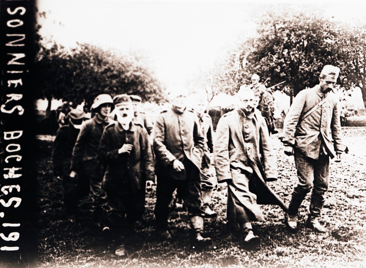 Prisonniers de guerre allemands, vers 1914-1918 - Unbekannt