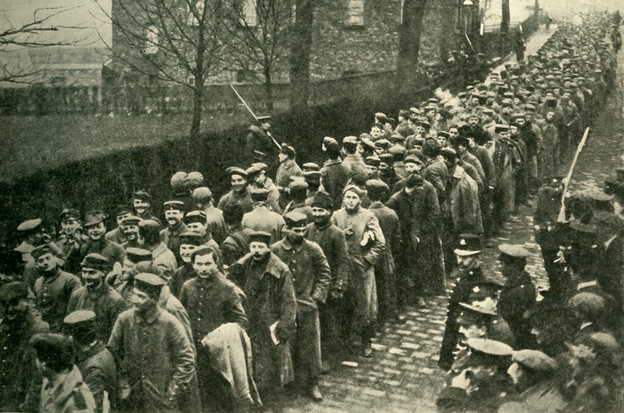 Prisonniers de guerre allemands en Grande-Bretagne, Première Guerre mondiale, 1915, vers 1920 - Unbekannt