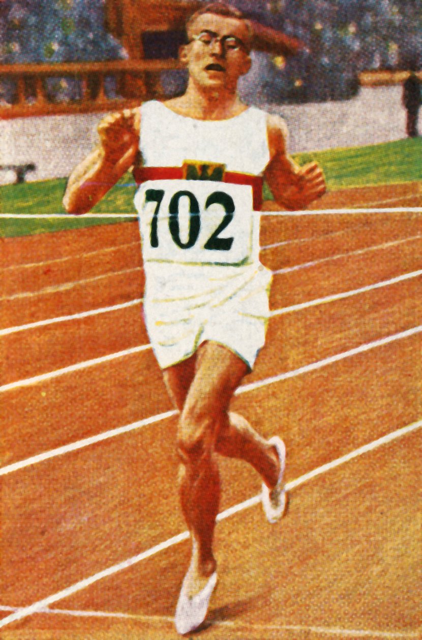 Sprinteur allemand Joachim Büchner, 1928 - Unbekannt