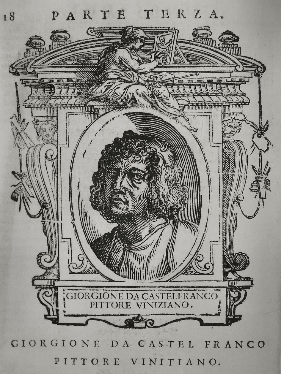 Giorgione. De : Giorgio Vasari, Les Vies des plus excellents peintres, sculpteurs et architectes italiens, 1568 - Unbekannt