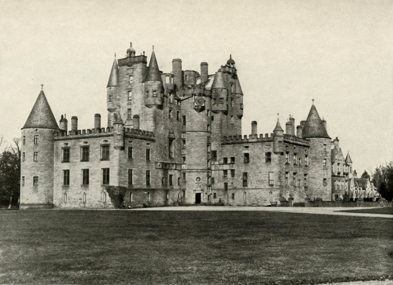 Château de Glamis, la maison ancestrale de la reine Elizabeth, 1937 - Unbekannt