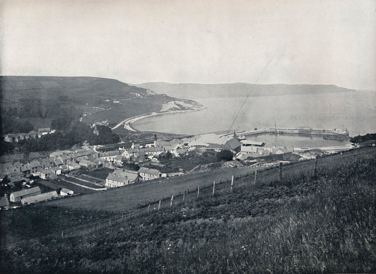 Glenarm - La ville et le port, 1895 - Unbekannt