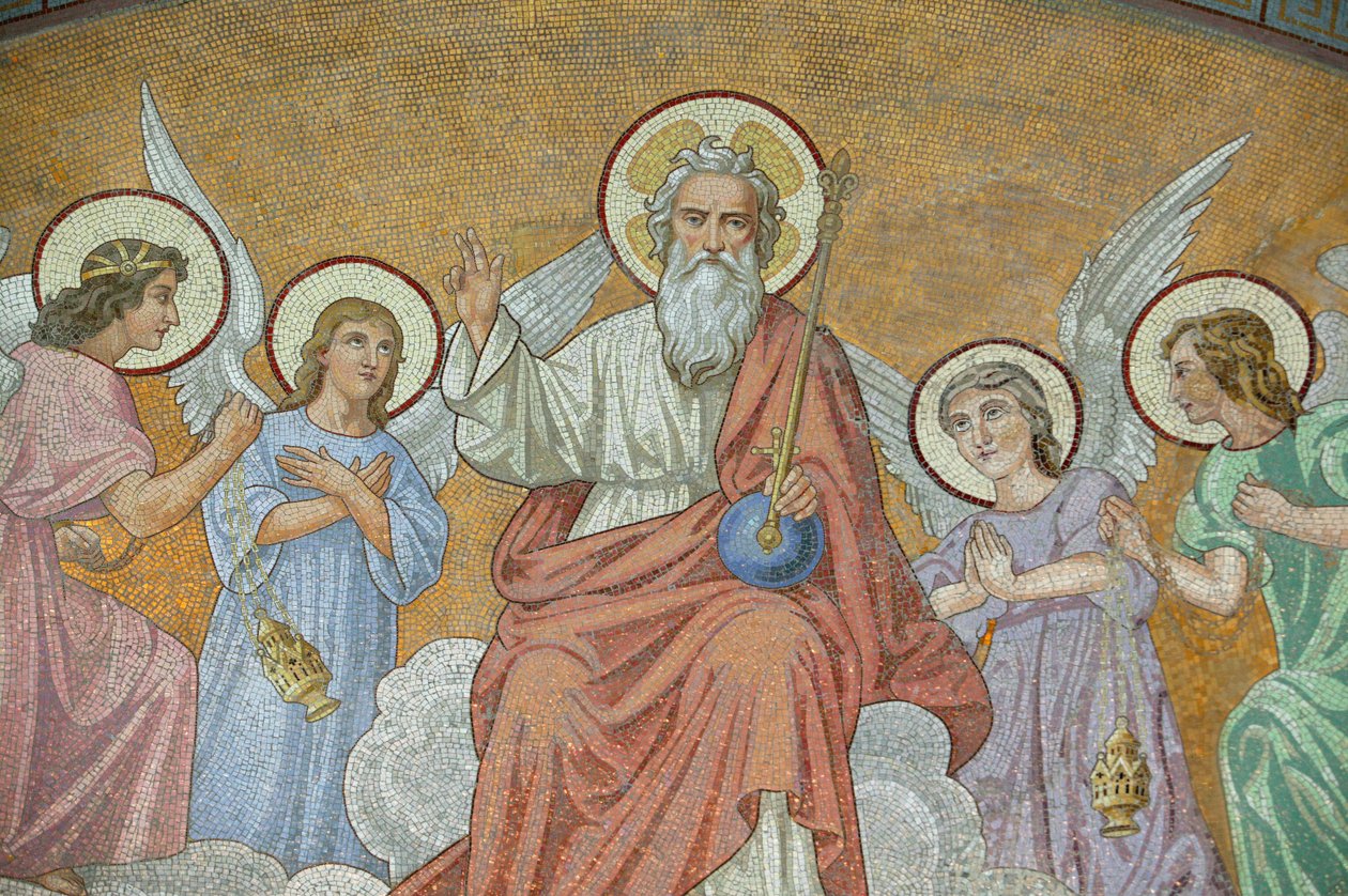 Dieu Basilique Notre-Dame du Rosaire, Lourdes, France - Unbekannt