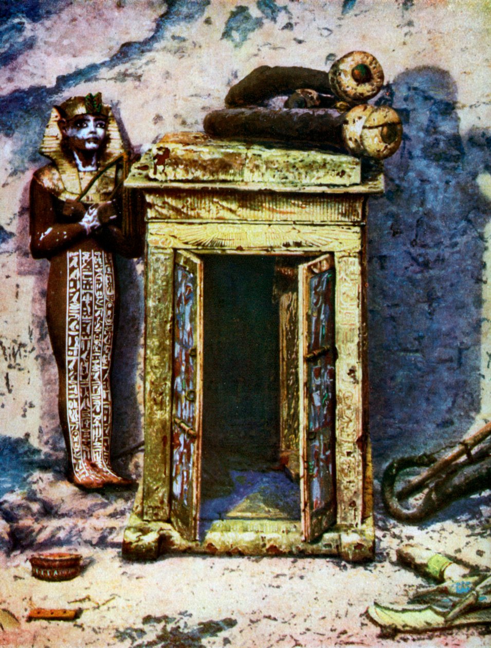 Sanctuaire doré dans l
