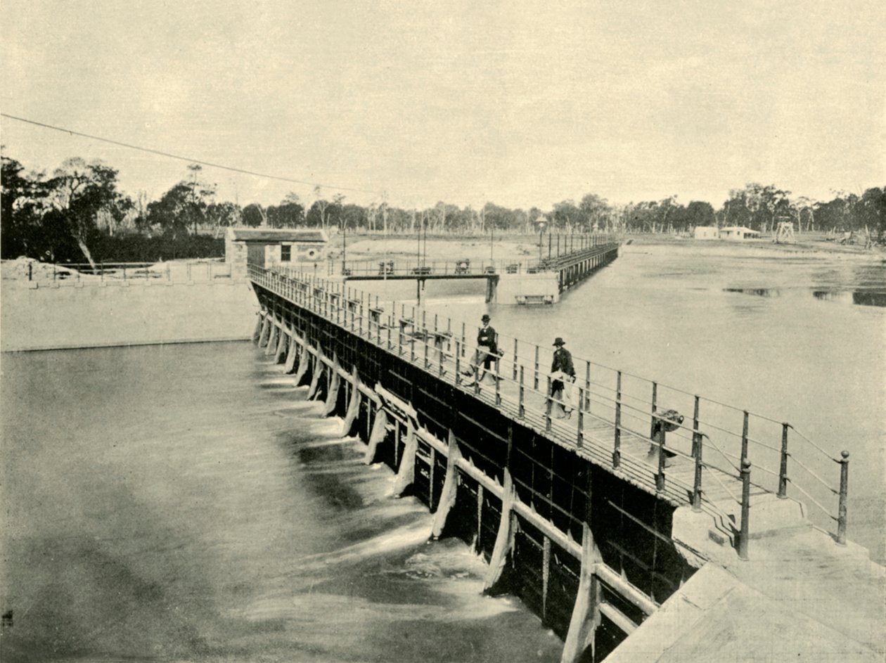 Barrage de Goulburn, Wahring, 1901 - Unbekannt