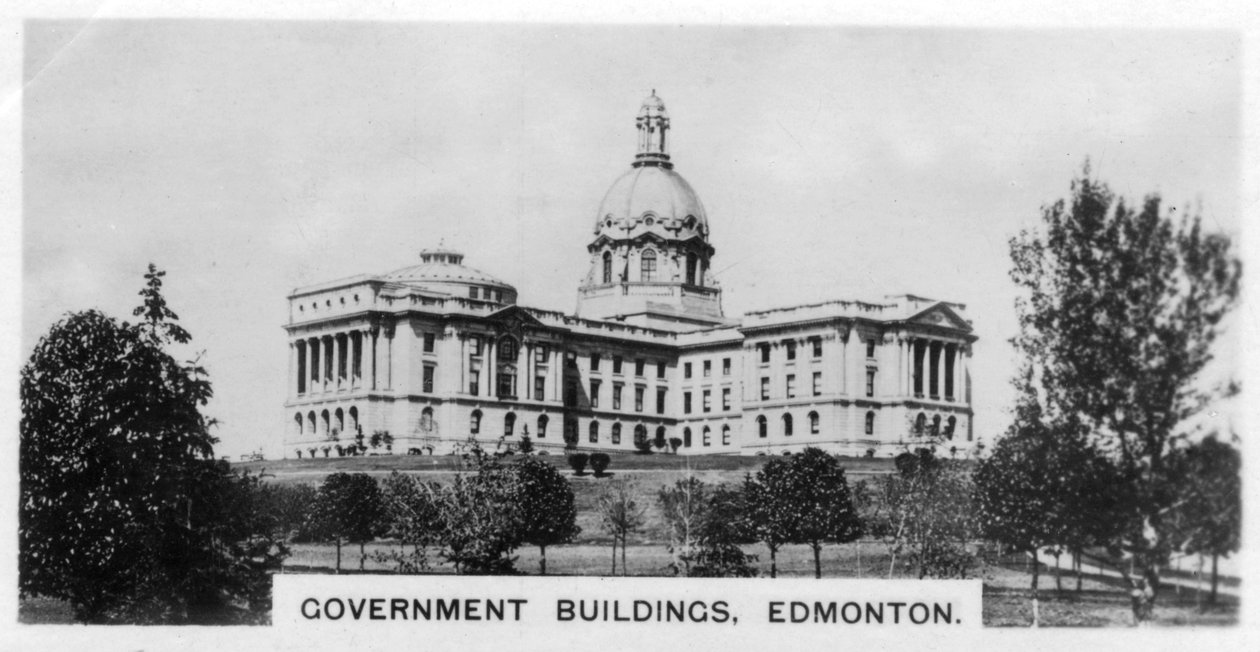 Bâtiments gouvernementaux, Edmonton, Alberta, Canada, vers les années 1920 - Unbekannt