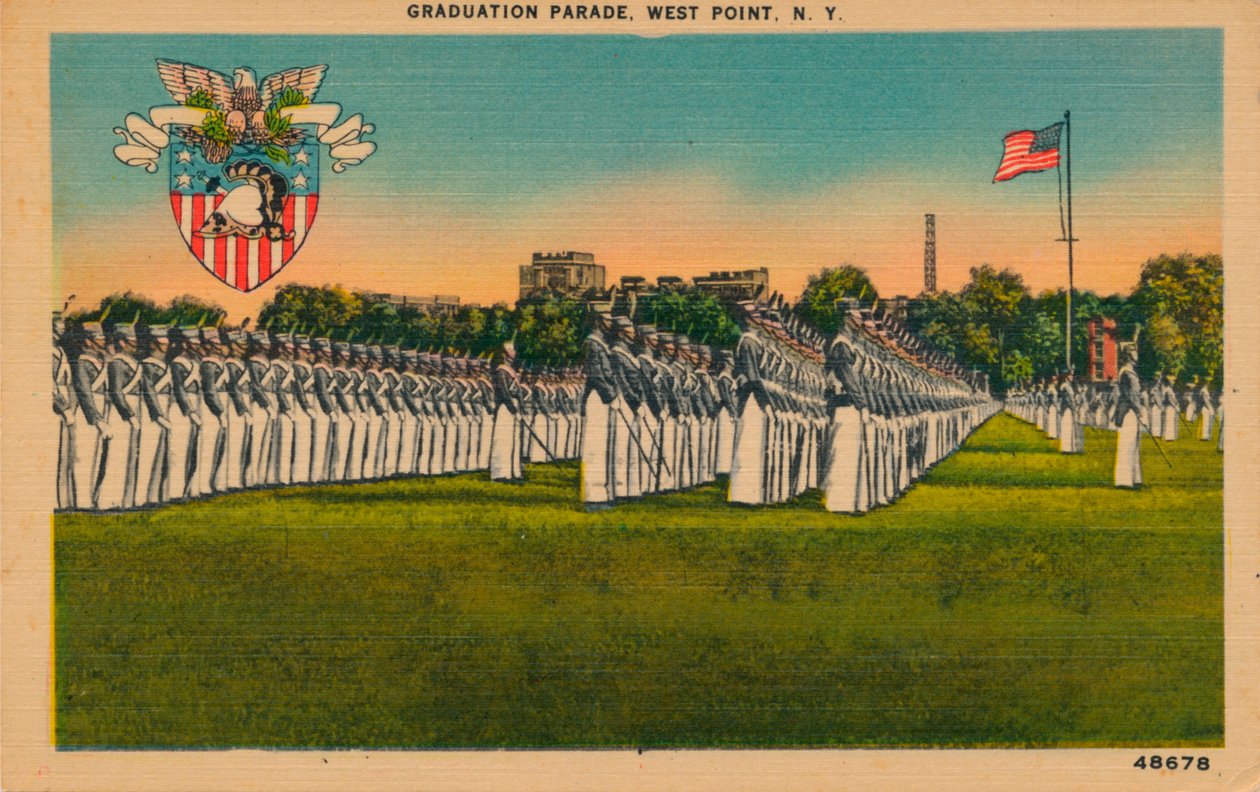 Parade de remise des diplômes, West Point, New York, vers 1940 - Unbekannt